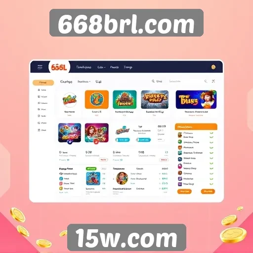 Interface e usabilidade do 668brl.com